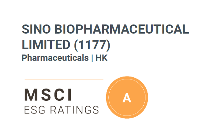 深耕收获认可，中国生物制药MSCI ESG评级跃升至A级